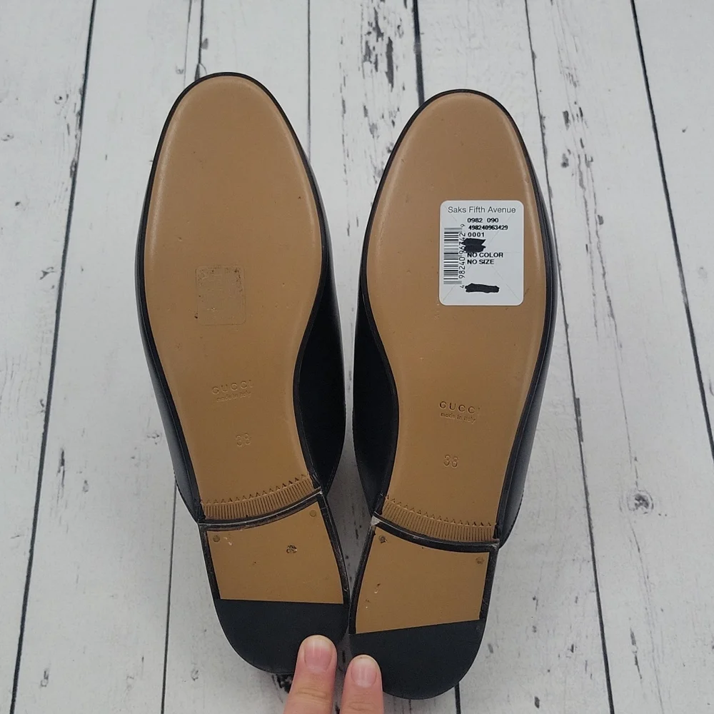Gucci Princetown Leather Slipper - Picture 9 of 14